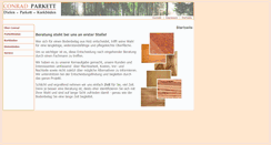 Desktop Screenshot of conrad-parkett.de